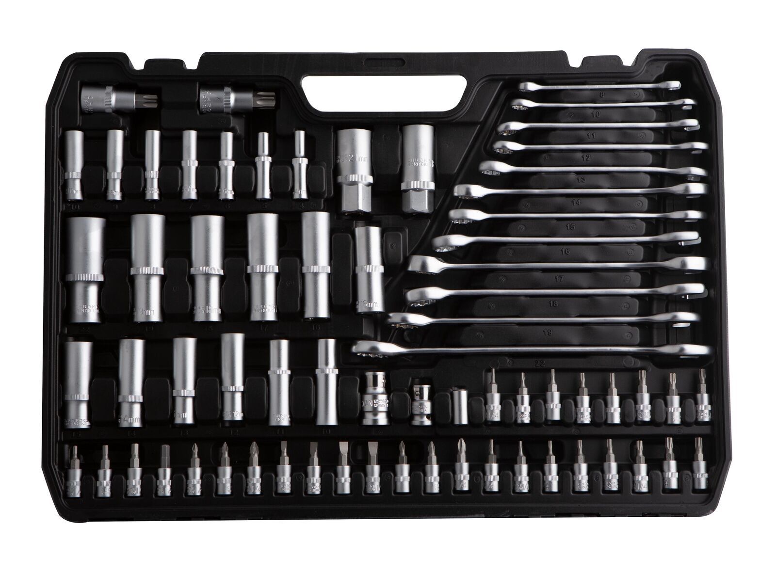 COFFRET D'OUTILS 1/4"-3/8"-1/2" (216pcs) - CLAS OS 3285BL – Image 5