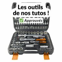 COFFRET D'OUTILS 1/4"-1/2" (108PCS) - CLAS OS 3050BL