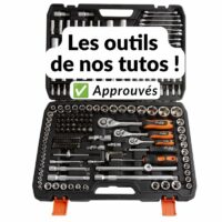 COFFRET D'OUTILS 1/4"-3/8"-1/2" (216pcs) -  CLAS OS 3285BL